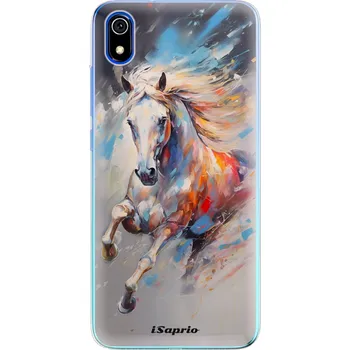 Pouzdro na mobilní telefon Odolné silikonové pouzdro iSaprio - Abstract Horse - Xiaomi Redmi 7A