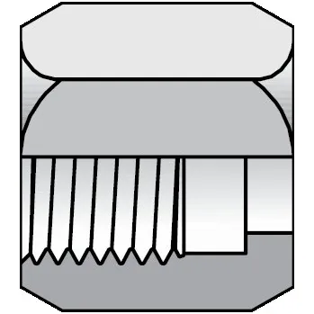 Matice NEREZ převlečná matice 1 5/8"-12 UN Parker 20 BTX-SS