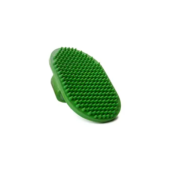 Kartáč pro zvířata JK Animals Masážní žínka z tvrdé gumy 13 x 8,5 cm