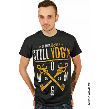 Pánská móda Of Mice & Men tričko, YDG, pánské M