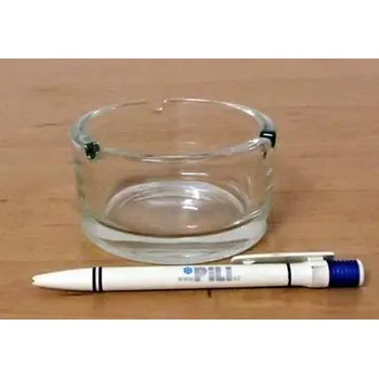 Popelník Popelník čirý 10cm