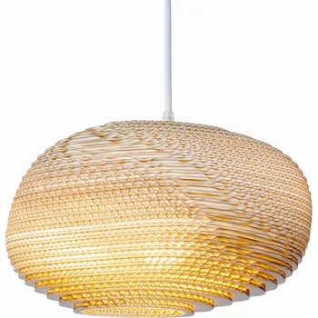 Graypants Designové závěsné svítidlo Alki z recyklovaného kartonu Dekor: Blonde GP2007-B