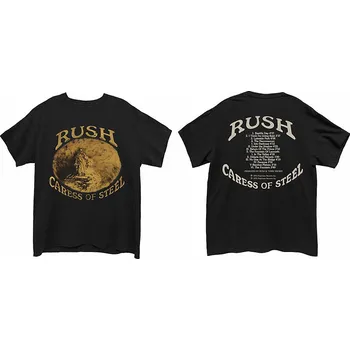 Pánské tričko Rush tričko, Caress Of Steel BP, pánské M