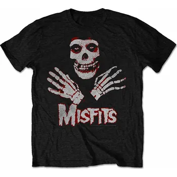 Pánská móda Misfits tričko, Hands Black, pánské S