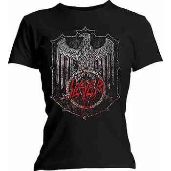 Dámské tričko Slayer tričko, Bloody Shield, dámské L