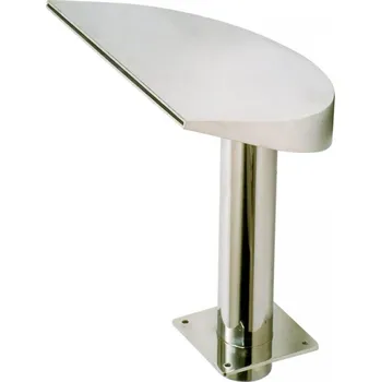 VÁGNER POOL Chrlič - Půlměsíc široký,Š380 mm,připojení 75 mm,AISI 316,proud nahoru vp-770016