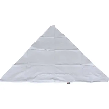 Šátek INFIT Šátek Pirát trojúhelníkový dvouvrstvý bílý INFIT bez tisku one size