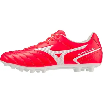 Kopačky Pánská fotbalová obuv Mizuno WAITANGI II CL / FieryCoral2/White Velikost: 44.5/10.0