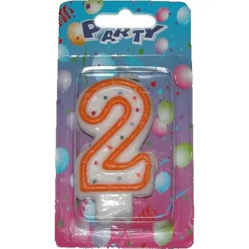 Dortová svíčka Svíčky dortové, číslo - 2