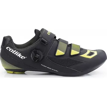 Pánské cyklistické tretry CATLIKE TRETRY TALENT ROAD BOA ČERNO-ŽLUTÉ 43