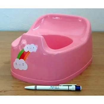 Kojenecká hygiena Nočník pro holky růžový CZ