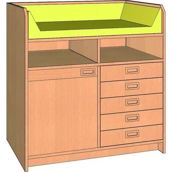 přebalovací pult a komoda Přebalovací pult 25001