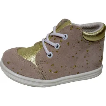 Dívčí baleríny Dětská letní obuv Jonap 008s zlatá - 22