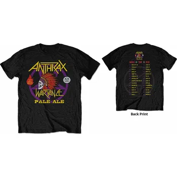 Pánská móda Anthrax tričko, War Dance Paul Ale WT 2018, pánské XXL