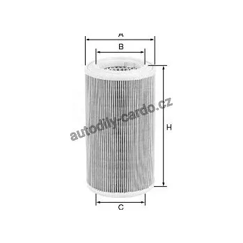 Filtr do auta Vzduchový filtr MANN C1440 (MF C1440)
