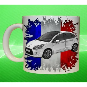 hrnek s Citroen C3 II 150ml (hrneček s osobním autem CITROEN)