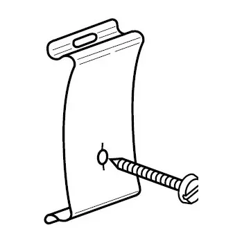 Díl umožňující montáž na DIN lištu pro pneumatické logické prvky Parker PZM-L199