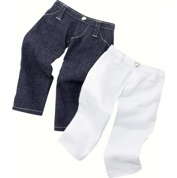 Doplněk pro panenku Götz obleček džíny rifle na panenku 45 -50 cm 2 Kusy '!!! akce