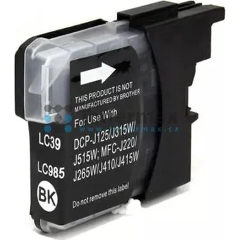 Brother LC-985BK, LC985BK, kompatibilní černý originální