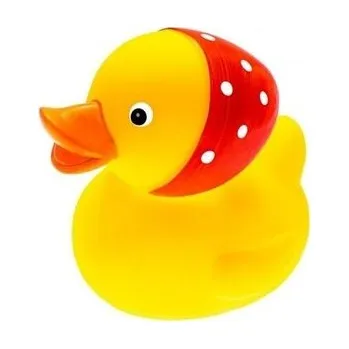Hračka pro nejmenší Kaczka do kąpieli w chustce