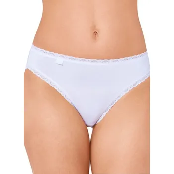 Dámská móda Dámské kalhotky SLOGGI 24/7 COTTON LACE TAI WHITE 42 0