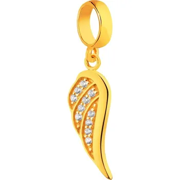 Přívěsek Zlatý přívěsek beads - křídlo - Z-549.05