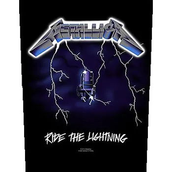 Nášivka Metallica nášivka na záda 30x27x36 cm, Ride The Lightning