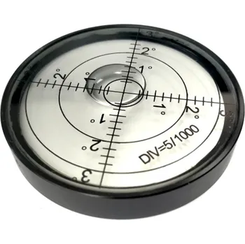 Příslušenství pro gramofon tonar Luxlevel Black (Kvalitní vodováha pro nastavení gramofonových přístrojů, kovový rám)