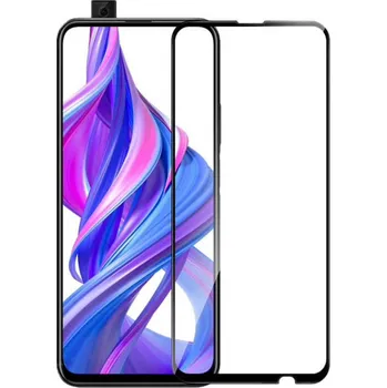 Picasee 3D ochranné tvrzené sklo s rámečkem pro Honor 9X Pro - černé