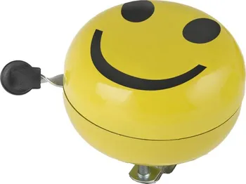 Zvonek na kolo M Wave Smiley velký 420311 žlutý