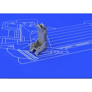 Plastikový model Eduard 1/72 MiG-15 ejection seat (EDUARD)