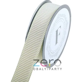 Stuha Stuha tkaná 2,8 cm x 10 m - zlatá s proužky