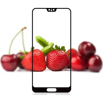 3x Picasee 3D zahnuté ochranné sklo pro Huawei P20 Pro - černé - 2+1 zdarma