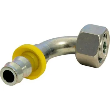 Příslušenství k čerpadlu Koncovka DKL nástrčná 90° Push-Lok s převlečnou maticí Swivel Parker 3C582-12-6
