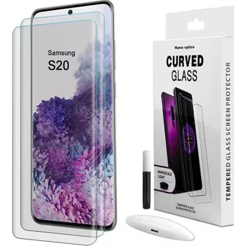 Picasee 3D UV ochranné sklo pro Samsung Galaxy S20 G980F