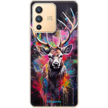 Pouzdro na mobilní telefon Odolné silikonové pouzdro iSaprio - Abstract Deer - Vivo V23 5G