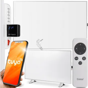 Infrazářič CRONOS HEATERS IR topný panel CRONOS Synthelith PRO CRP-980TWP WHITE TUYA