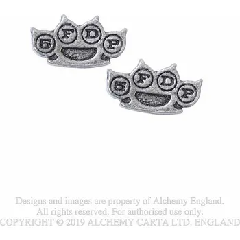 Náušnice Five Finger Death Punch náušnice, Knuckleduster