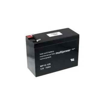 Záložní baterie Akumulátor MP10-12S - Powery 12V 10Ah