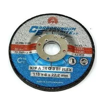 Brusný kotouč Brusný kotouč na ocel,vypouklý /45799 1135.0015/ - T27 - 115x8x22,2 mm