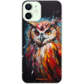 Pouzdro na mobilní telefon Odolné silikonové pouzdro iSaprio - Abstract Owl - iPhone 12 mini