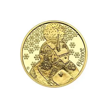 Štědré Vánoce zlato Proof