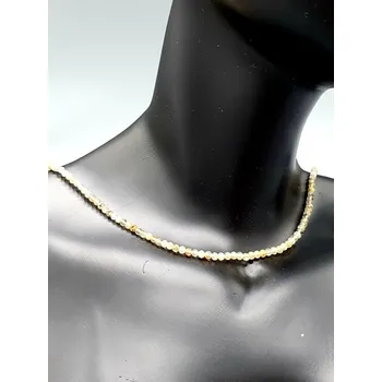 Náhrdelník Náhrdelník Sagenit 2,5 mm fazetovaný