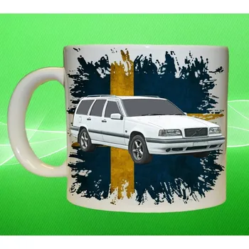 hrnek s Volvem Volvo 850 75ml (hrneček s osobním autem VOLVO)