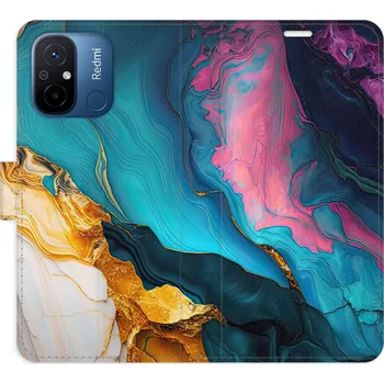 Pouzdro na mobilní telefon Flipové pouzdro iSaprio - Color Marble 31 - Xiaomi Redmi 12C