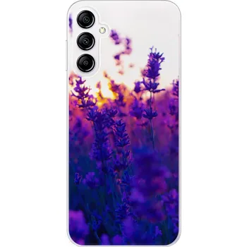 Pouzdro na mobilní telefon Odolné silikonové pouzdro iSaprio - Lavender Field - Samsung Galaxy A14 / A14 5G
