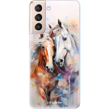 Odolné silikonové pouzdro iSaprio - Horses 11 - Samsung Galaxy S21