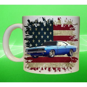 hrnek s Dodge Charger 150ml (hrneček s osobním autem )