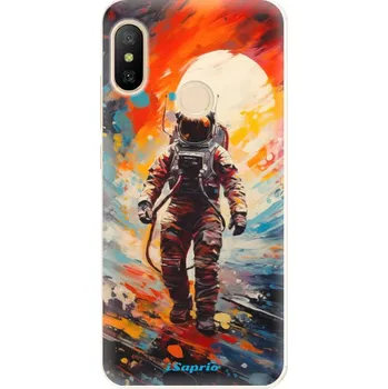 Pouzdro na mobilní telefon Odolné silikonové pouzdro iSaprio - Abstract Astronaut - Xiaomi Mi A2 Lite