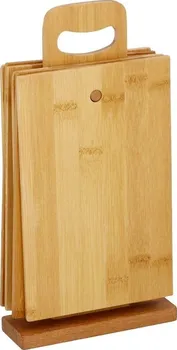 Kuchyňské prkénko Prkénka na krájení a stojan ED-272920 bambus 7 ks
